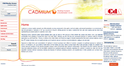 Desktop Screenshot of cadmium.org