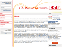 Tablet Screenshot of cadmium.org